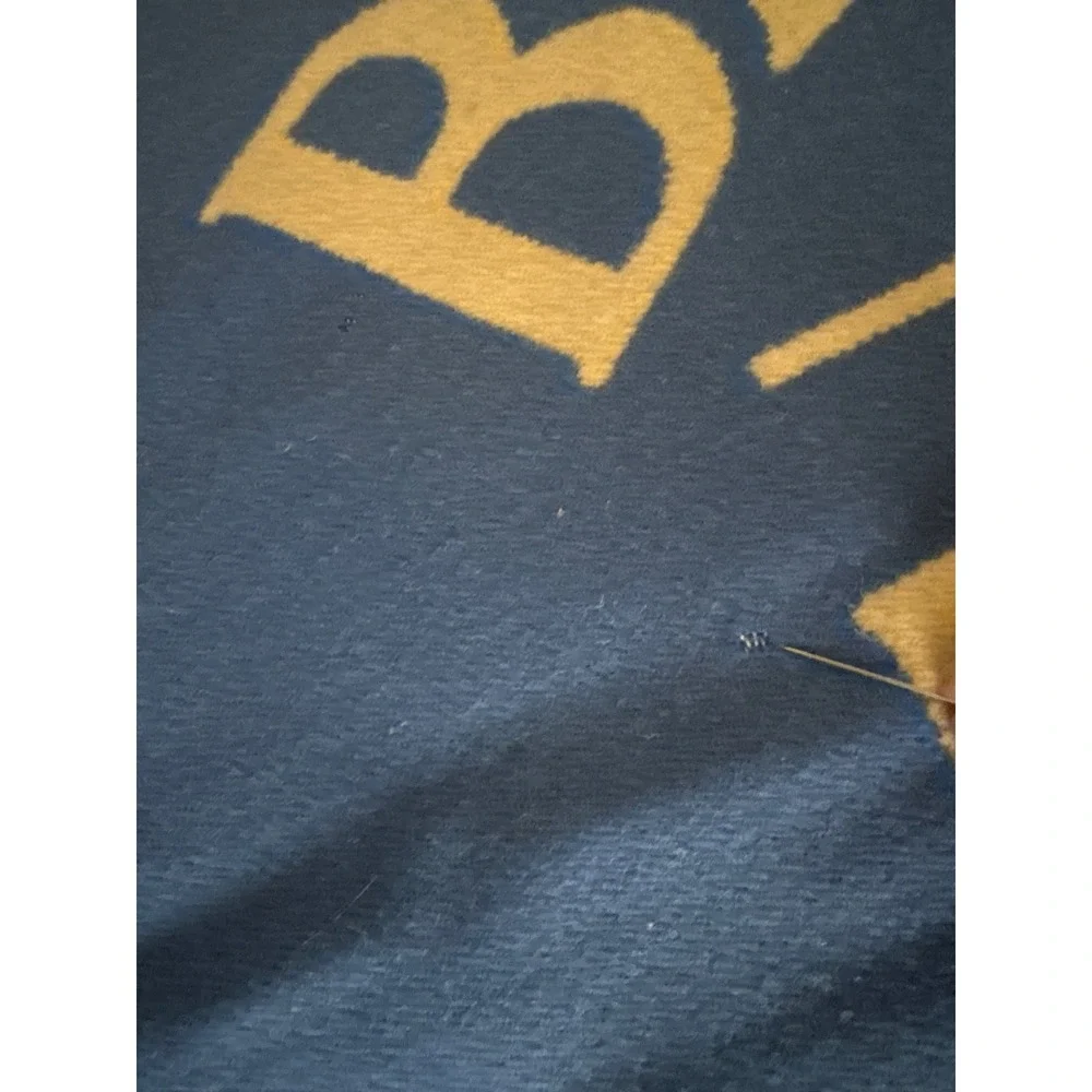 Pendleton‎ Babbitt Ranches Saddle Blanket Wool Flagstaff Arizona Blue 34x60